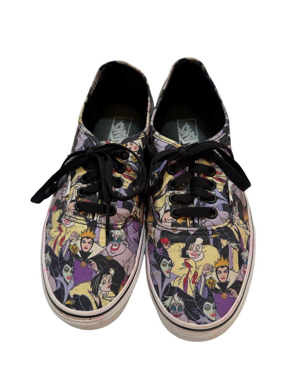 Vans x Disney Villainesses Collection Slim Low Top Sneakers Wicked Color Palette